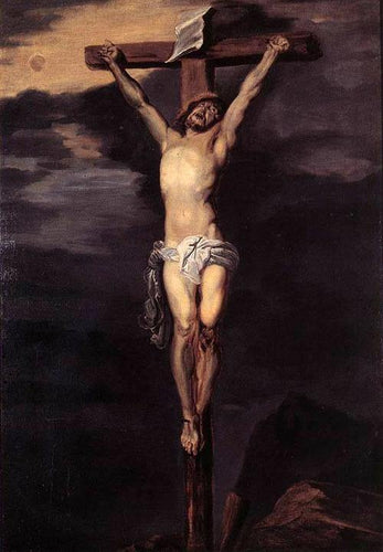 Cristo na cruz (Anthony van Dyck) - Reprodução com Qualidade Museu