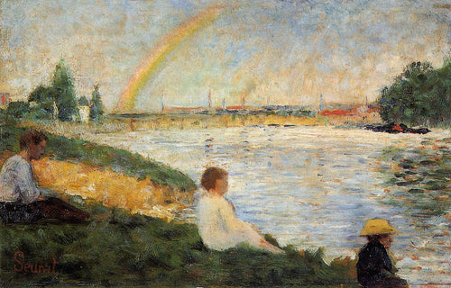 arco-íris (Georges Seurat) - Reprodução com Qualidade Museu