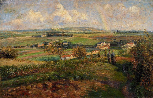 Rainbow, Pontoise (Camille Pissarro) - Reprodução com Qualidade Museu