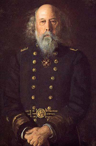 Contra-almirante George W. Melville (Thomas Eakins) - Reprodução com Qualidade Museu