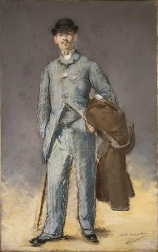 Rene Maizeroy (Edouard Manet) - Reprodução com Qualidade Museu