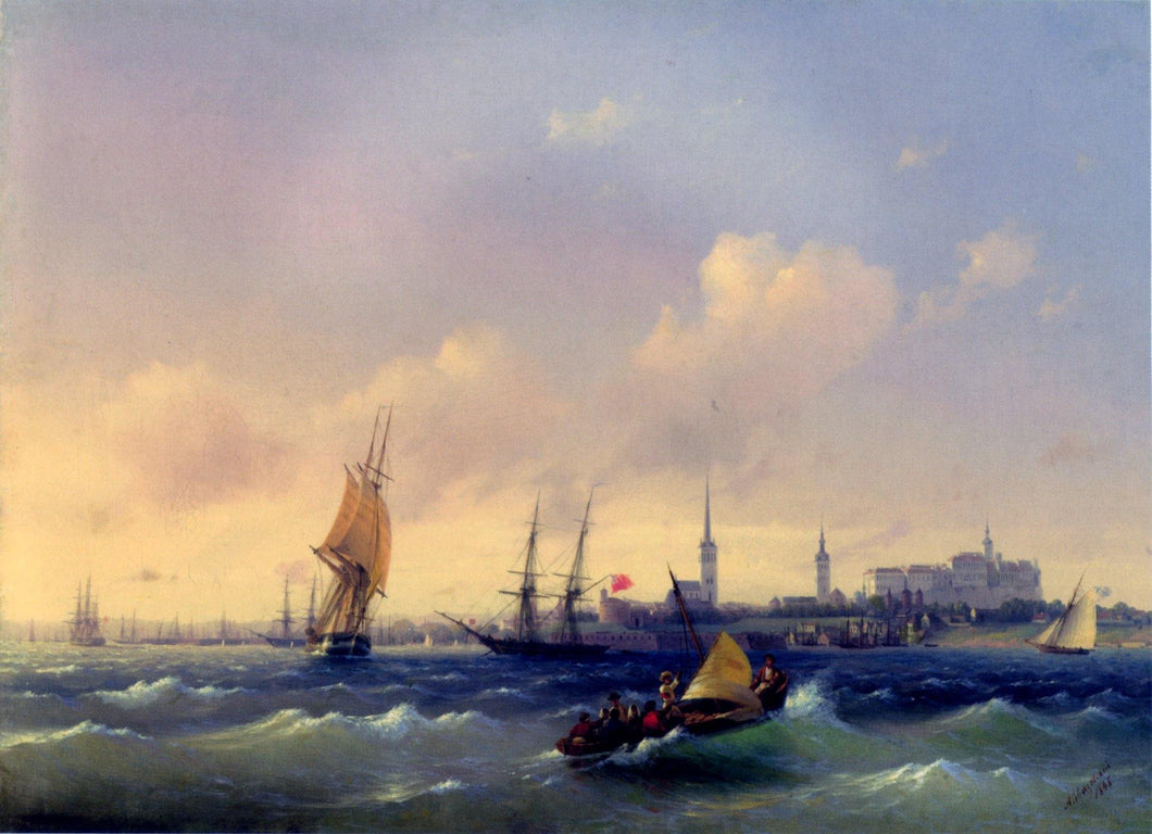 rival (Ivan Aivazovsky) - Reprodução com Qualidade Museu