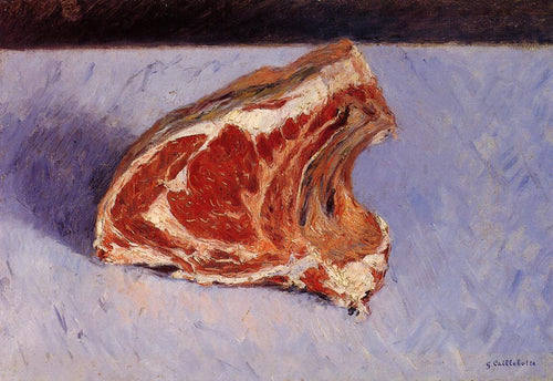 Costela de carne (Gustave Caillebotte) - Reprodução com Qualidade Museu