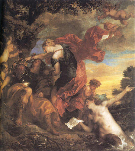 Rinaldo e Armida (Anthony van Dyck) - Reprodução com Qualidade Museu