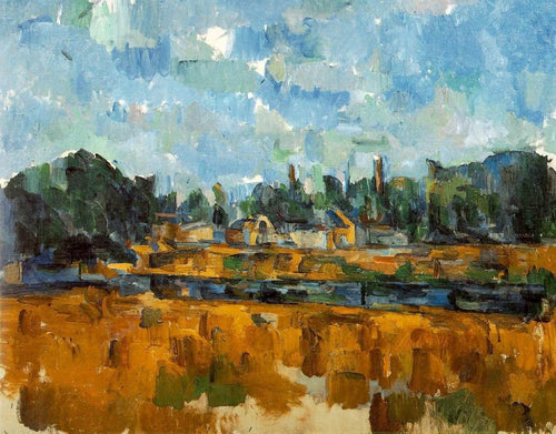 Margens dos rios (Paul Cézanne) - Reprodução com Qualidade Museu