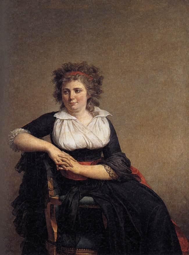 Retrato da Marquesa Dorvilliers (Jacques-Louis David) - Reprodução com Qualidade Museu