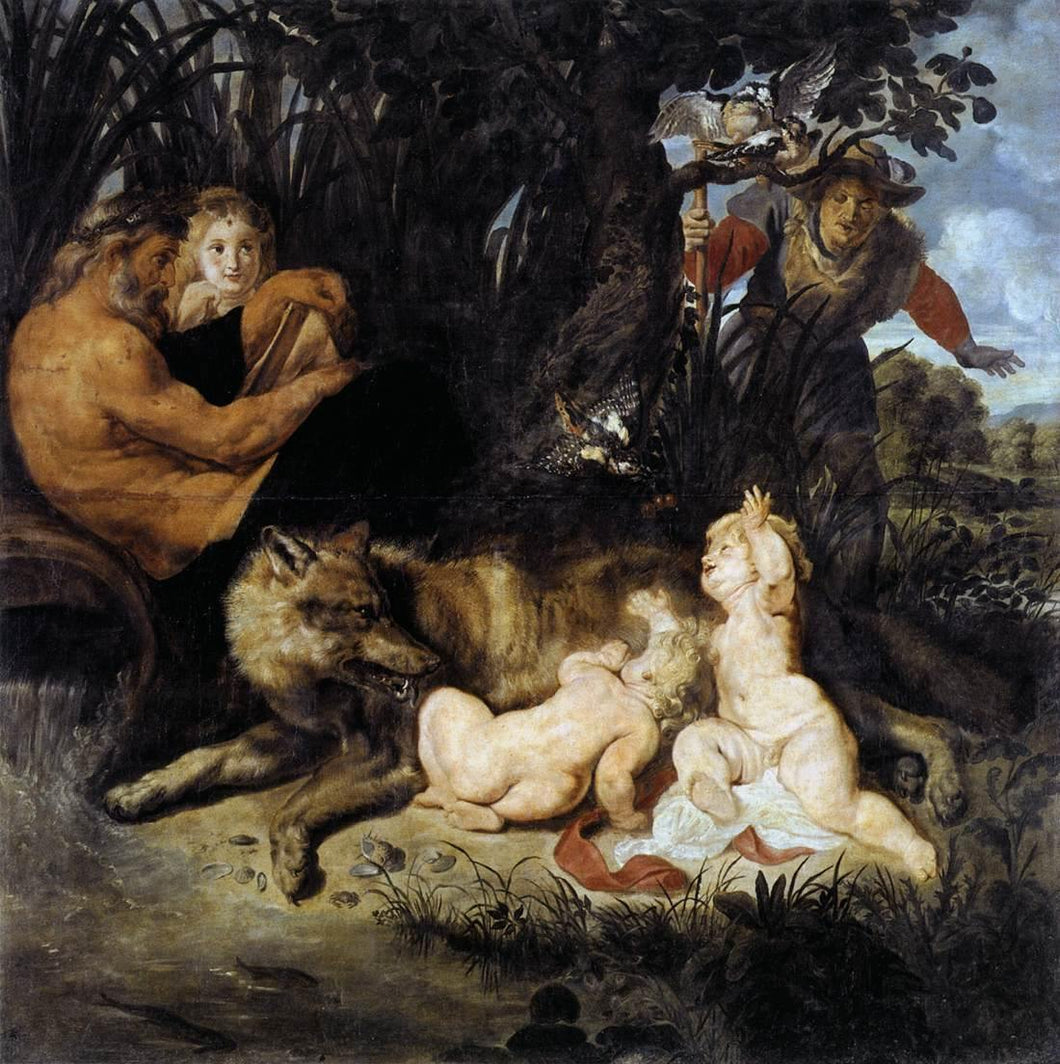 Rômulo e Remo (Peter Paul Rubens) - Reprodução com Qualidade Museu