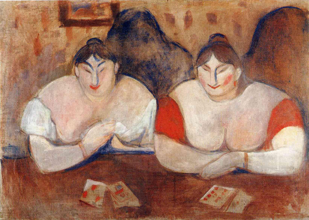 Rose e Amelie (Edvard Munch) - Reprodução com Qualidade Museu