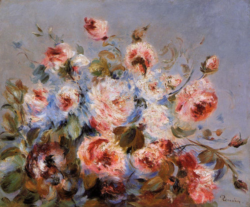 Rosas de Wargemont (Pierre-Auguste Renoir) - Reprodução com Qualidade Museu