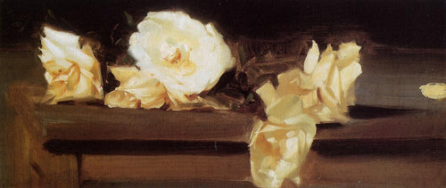 Rosas (John Singer Sargent) - Reprodução com Qualidade Museu