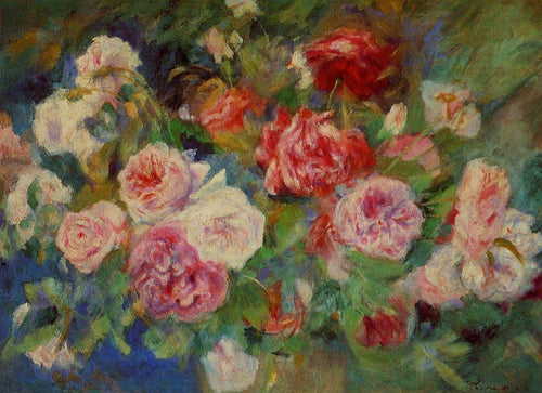 Rosas (Pierre-Auguste Renoir) - Reprodução com Qualidade Museu