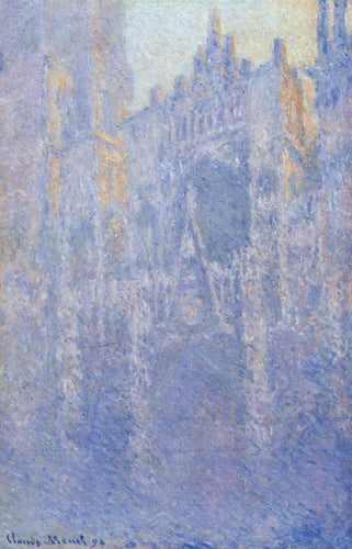 Catedral de Rouen, The Portal, Nevoeiro matinal (Claude Monet) - Reprodução com Qualidade Museu