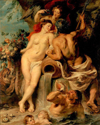 A União da Terra e da Água (Peter Paul Rubens) - Reprodução com Qualidade Museu