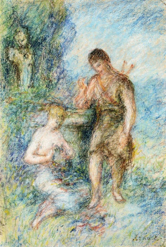 Cena Rural (Pierre-Auguste Renoir) - Reprodução com Qualidade Museu
