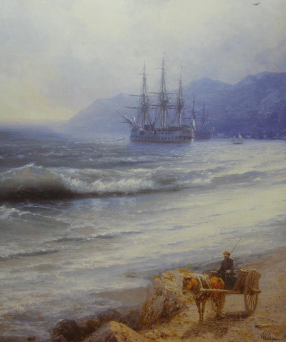 Correr (Ivan Aivazovsky) - Reprodução com Qualidade Museu