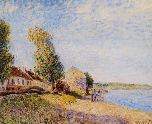 Saint Mammes (Alfred Sisley) - Reprodução com Qualidade Museu