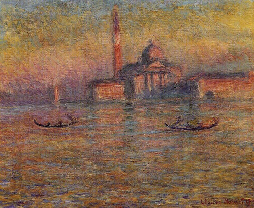 San Giorgio Maggiore (Claude Monet) - Reprodução com Qualidade Museu