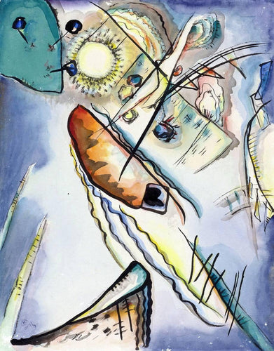 Sem título (Wassily Kandinsky) - Reprodução com Qualidade Museu