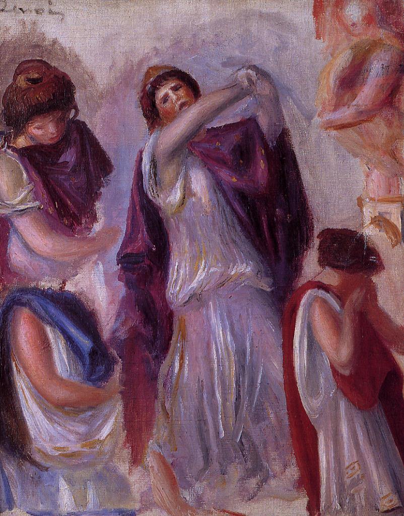 Cena Antiga (Pierre-Auguste Renoir) - Reprodução com Qualidade Museu