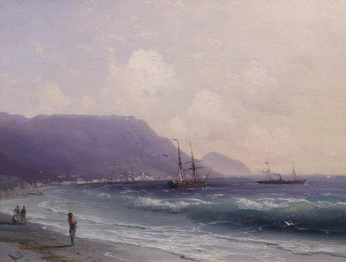 Seascape (Ivan Aivazovsky) - Reprodução com Qualidade Museu
