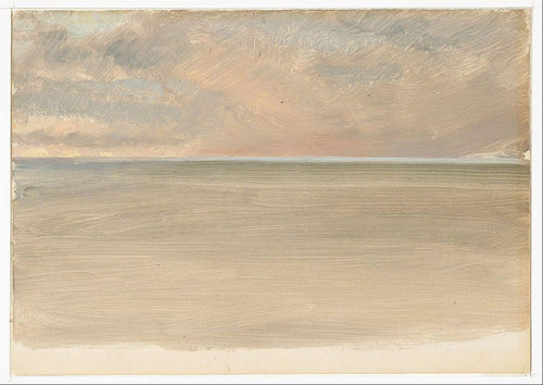 Vista do mar com calota de gelo à distância (Frederic Edwin Church) - Reprodução com Qualidade Museu