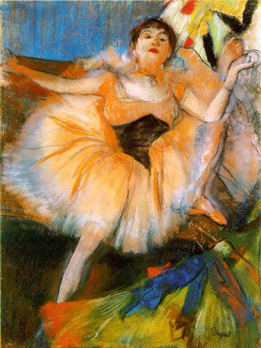 Dançarino Sentado (Edgar Degas) - Reprodução com Qualidade Museu
