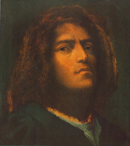 Auto-retrato (Giorgione) - Reprodução com Qualidade Museu