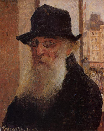 Auto-retrato (Camille Pissarro) - Reprodução com Qualidade Museu