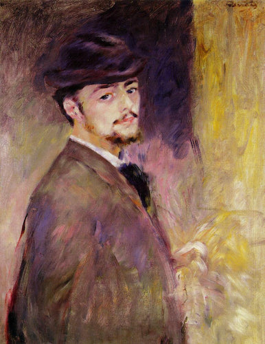 Auto-retrato aos trinta e cinco anos (Pierre-Auguste Renoir) - Reprodução com Qualidade Museu