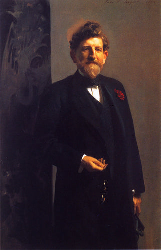 Senador Calvin Brice (John Singer Sargent) - Reprodução com Qualidade Museu