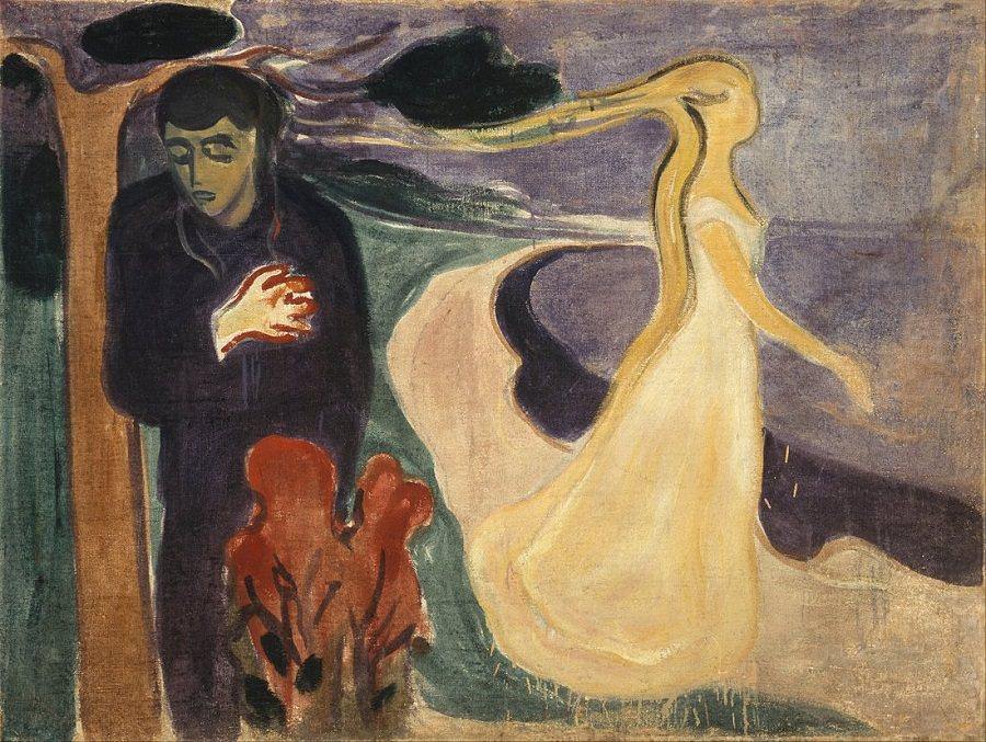 Separação (Edvard Munch) - Reprodução com Qualidade Museu