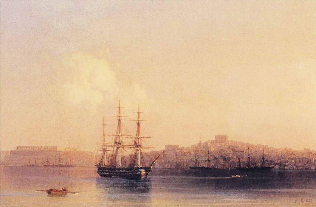 Sevastopol (Ivan Aivazovsky) - Reprodução com Qualidade Museu