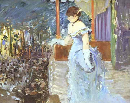 Cantora em um café-concerto (Edouard Manet) - Reprodução com Qualidade Museu
