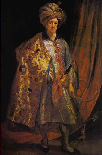 Sir Robert Sherly (Anthony van Dyck) - Reprodução com Qualidade Museu