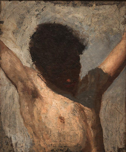 Estudo para a crucificação (Thomas Eakins) - Reprodução com Qualidade Museu