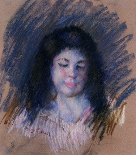 Sketch Of Françoise (Mary Cassatt) - Reprodução com Qualidade Museu