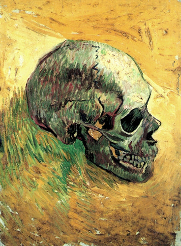 Crânio (Vincent Van Gogh) - Reprodução com Qualidade Museu