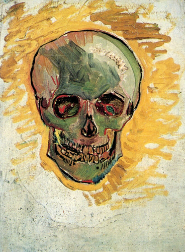 Crânio (Vincent Van Gogh) - Reprodução com Qualidade Museu