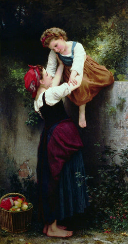 Pequeno Marauding (William-Adolphe Bouguereau) - Reprodução com Qualidade Museu