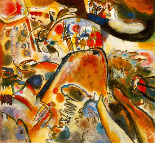 Pequenos prazeres (Wassily Kandinsky) - Reprodução com Qualidade Museu