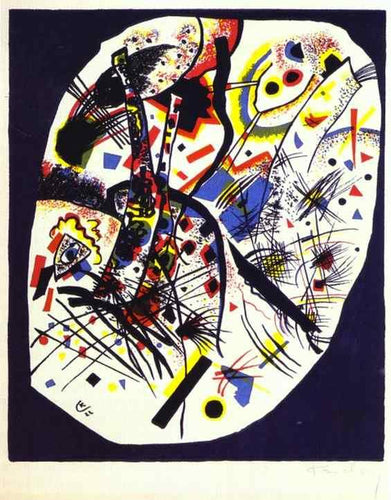 Mundos Pequenos III (Wassily Kandinsky) - Reprodução com Qualidade Museu