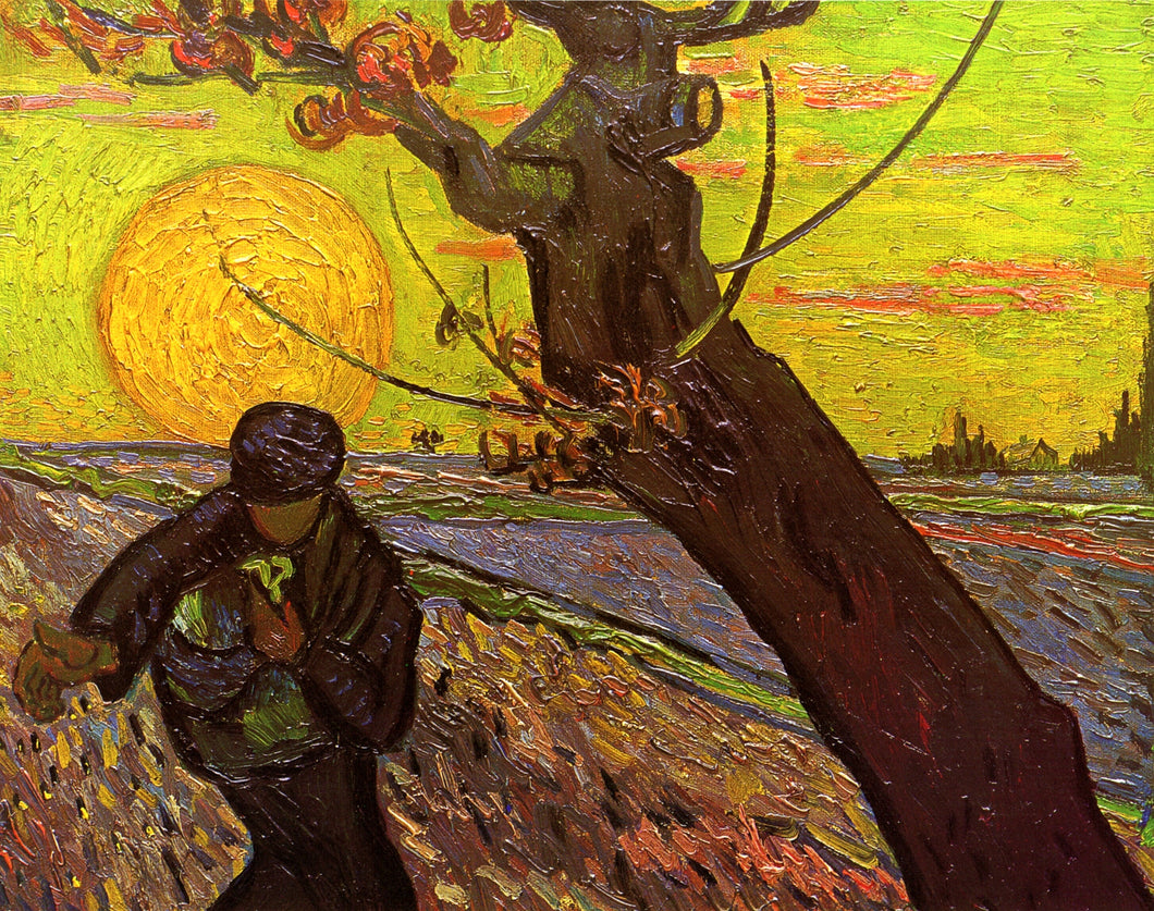 Semeador (Vincent Van Gogh) - Reprodução com Qualidade Museu