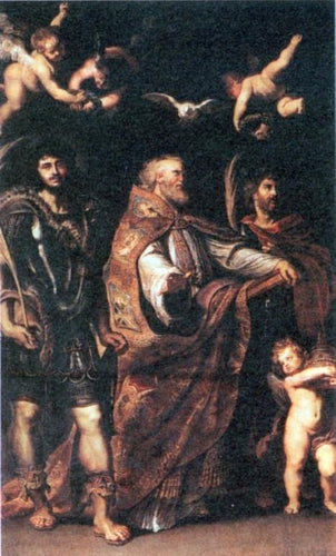 São Jorge com São Maurus e Papianus (Peter Paul Rubens) - Reprodução com Qualidade Museu