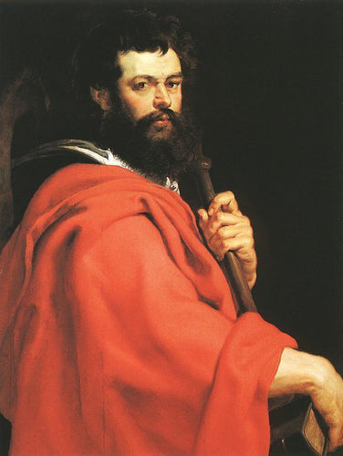 São Tiago Apóstolo (Peter Paul Rubens) - Reprodução com Qualidade Museu