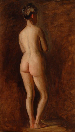 Nu Feminino em Pé (Thomas Eakins) - Reprodução com Qualidade Museu