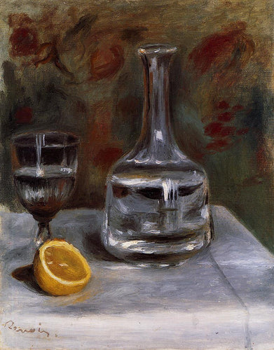Natureza morta com jarra (Pierre-Auguste Renoir) - Reprodução com Qualidade Museu