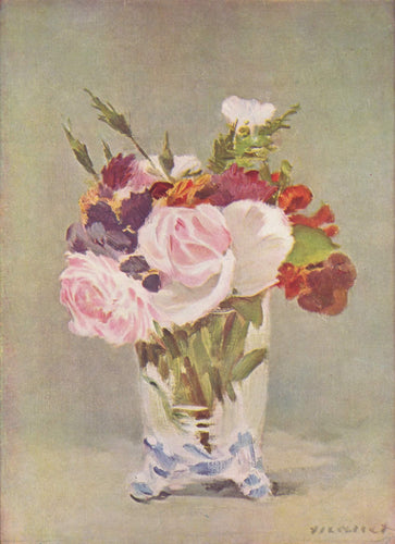 Natureza morta com flores (Edouard Manet) - Reprodução com Qualidade Museu