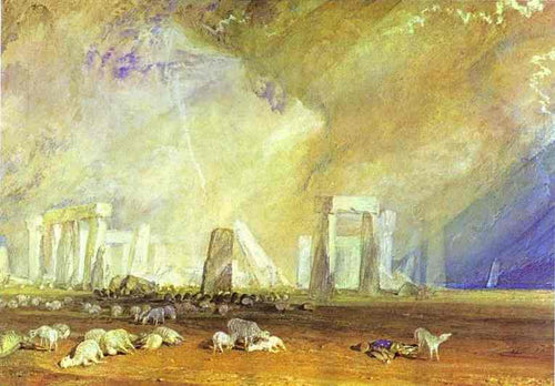 Stonehenge (Joseph Mallord William Turner) - Reprodução com Qualidade Museu