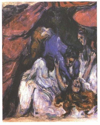 Mulher Estrangulada (Paul Cézanne) - Reprodução com Qualidade Museu