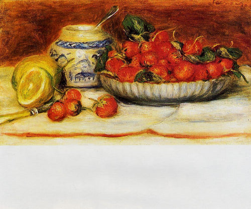 Morangos (Pierre-Auguste Renoir) - Reprodução com Qualidade Museu